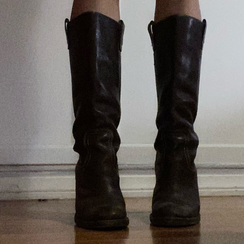 Frye Emma Wedge Tall